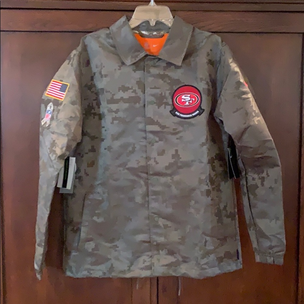 49ers Salute to Service Wind Breaker